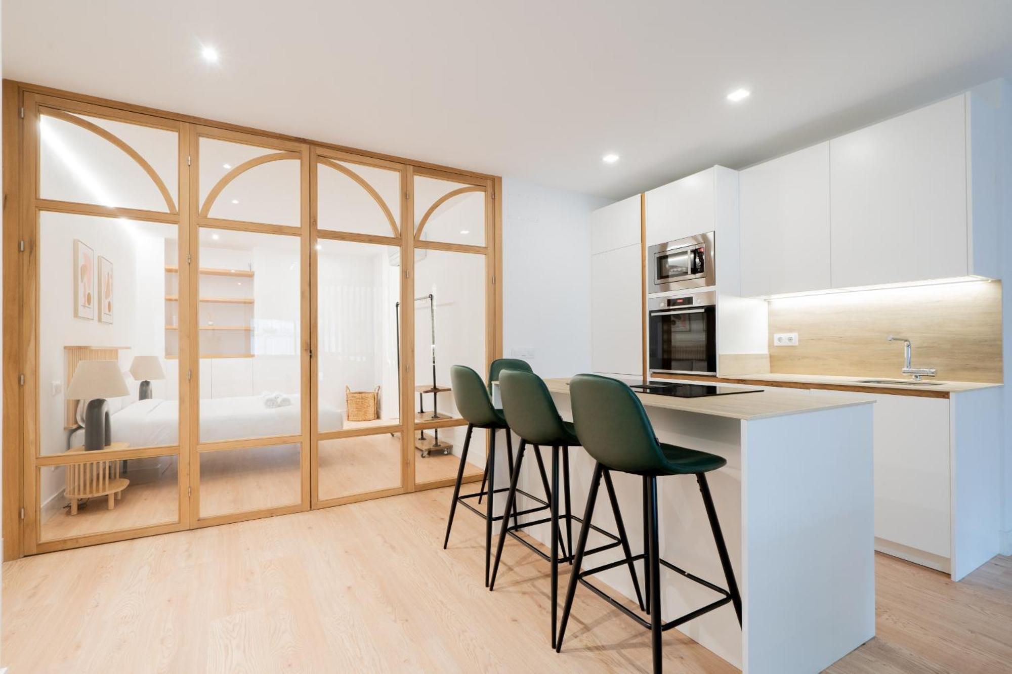 Appartamento Apartamento De Lujo En Gran Via Madrid Esterno foto